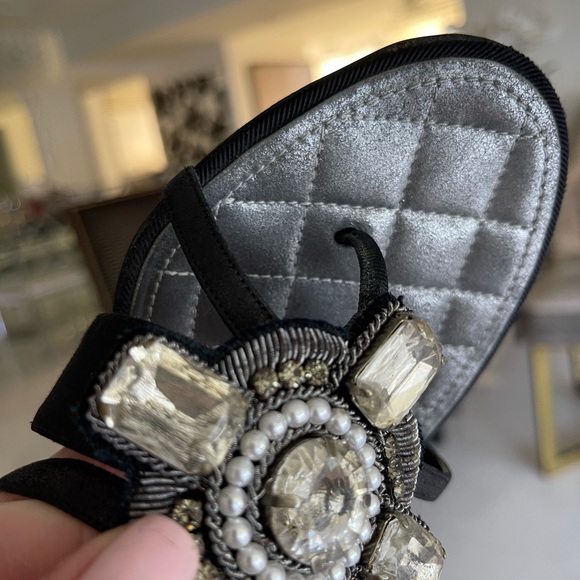 Chanel Embellished Sandals 39 - Picture 8 of 9